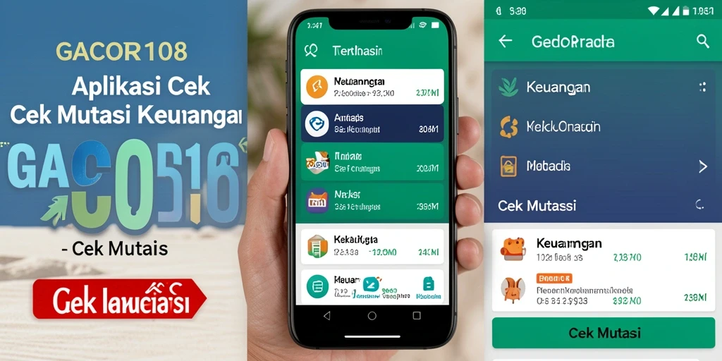 Tampilan antarmuka utama aplikasi GACOR108 untuk Cek Mutasi.