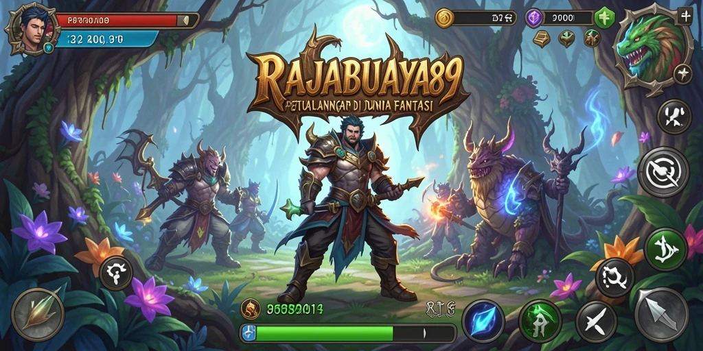 Tampilan antarmuka intuitif dan menarik dari <strong>RAJABUAYA89</strong>