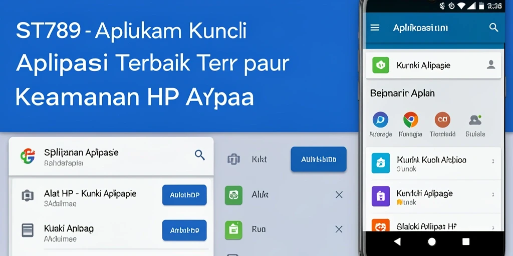 Tampilan antarmuka ST789 yang ramah pengguna dan fungsional.