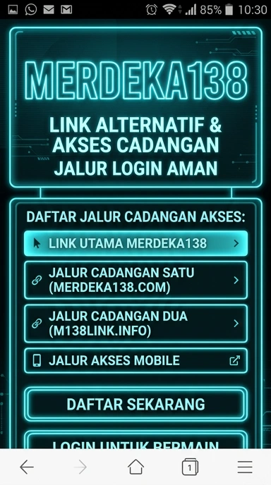 Link Alternatif Merdeka138 untuk Akses Mudah